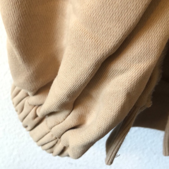 POL Camel  Long Sleeve sweatshirt with open back criss cross  size Large New! - Picture 6 of 12